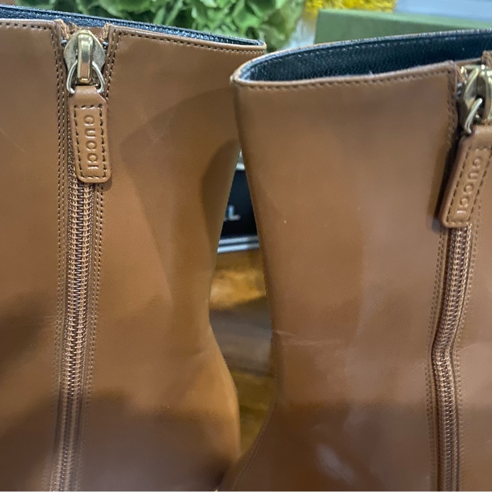 Gucci Marmont leather ankle boots - Picture 5 of 12